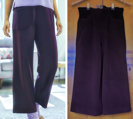  Damen-Winterhose aus schwerem Loden 