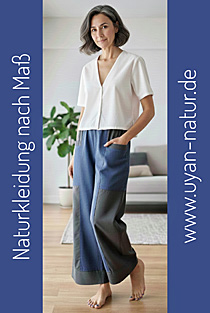  Video Damenhose aus Leinen und ColWool 