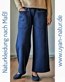  Video Marlene-Hose aus Schurwoll-Wirkloden 