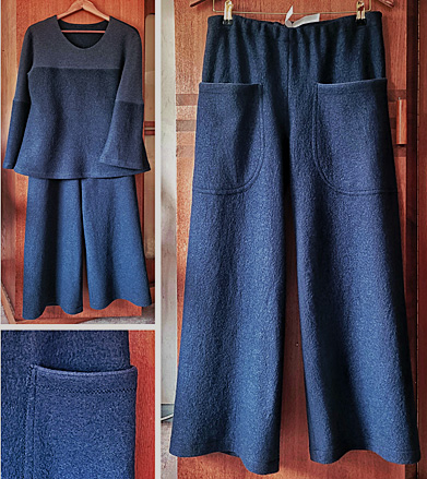 Marlene-Hose aus Wirkloden Marlene-Hose aus Wirkloden