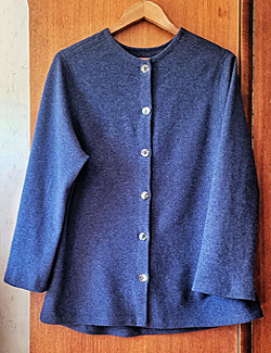  Damen-Wolljerseyjacke 