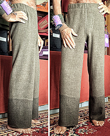 Hose aus leichtem Schurwoll-Flanell Hose aus leichtem Schurwoll-Flanell