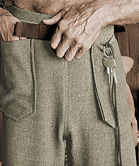 Hose aus leichtem Schurwoll-Flanell Hose aus leichtem Schurwoll-Flanell
