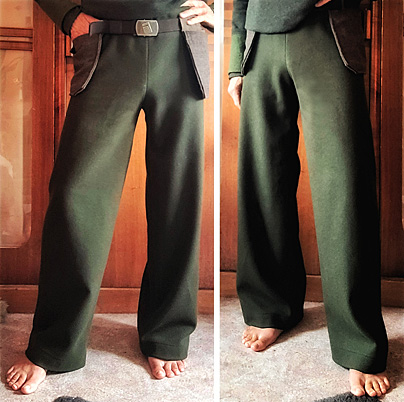  Winterhose aus schwerem Loden 