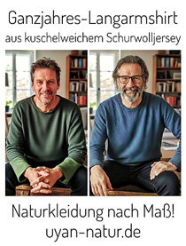  Video Unisex-Langarmshirt aus Schurwolljersey 